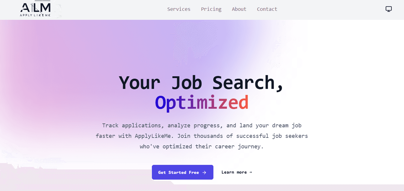 ApplyLikeMe - Job Application Tracker