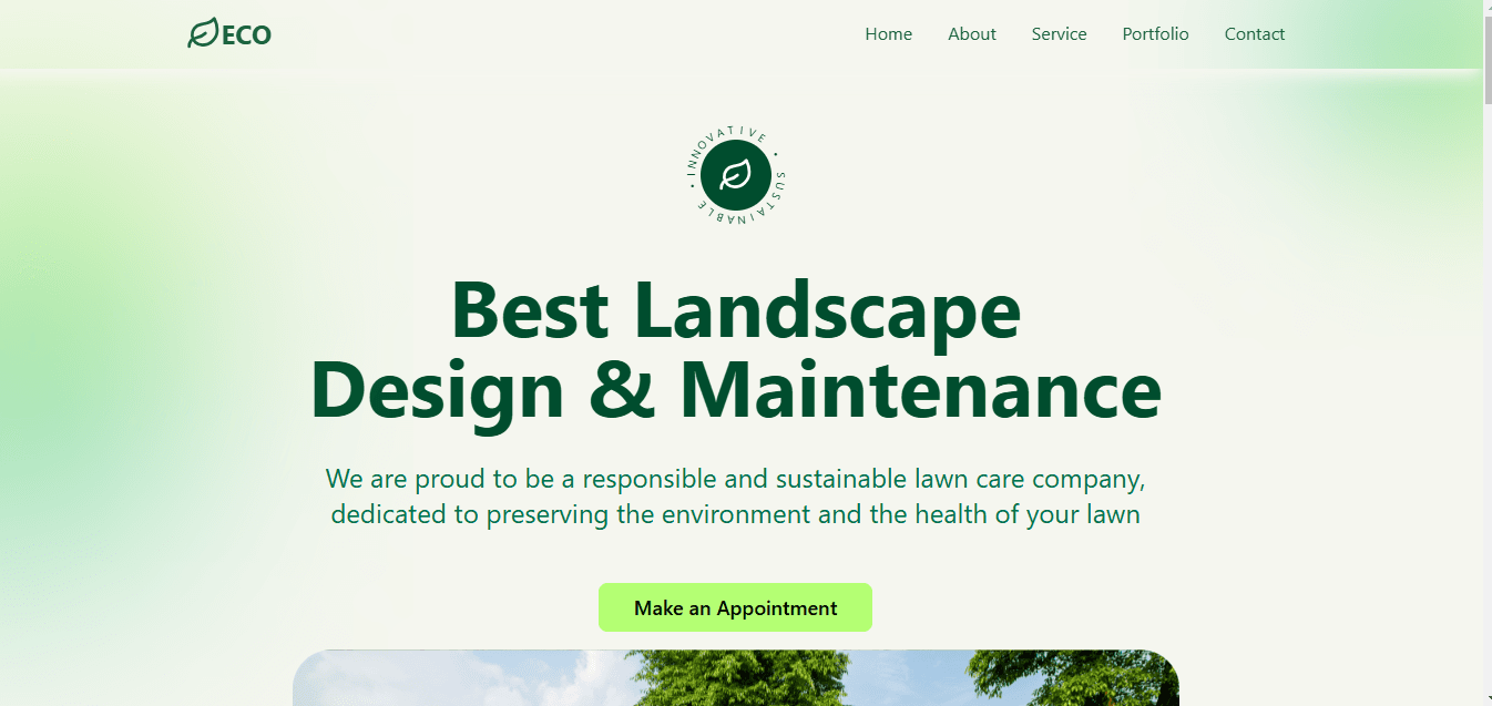 EcoLandscaping Website